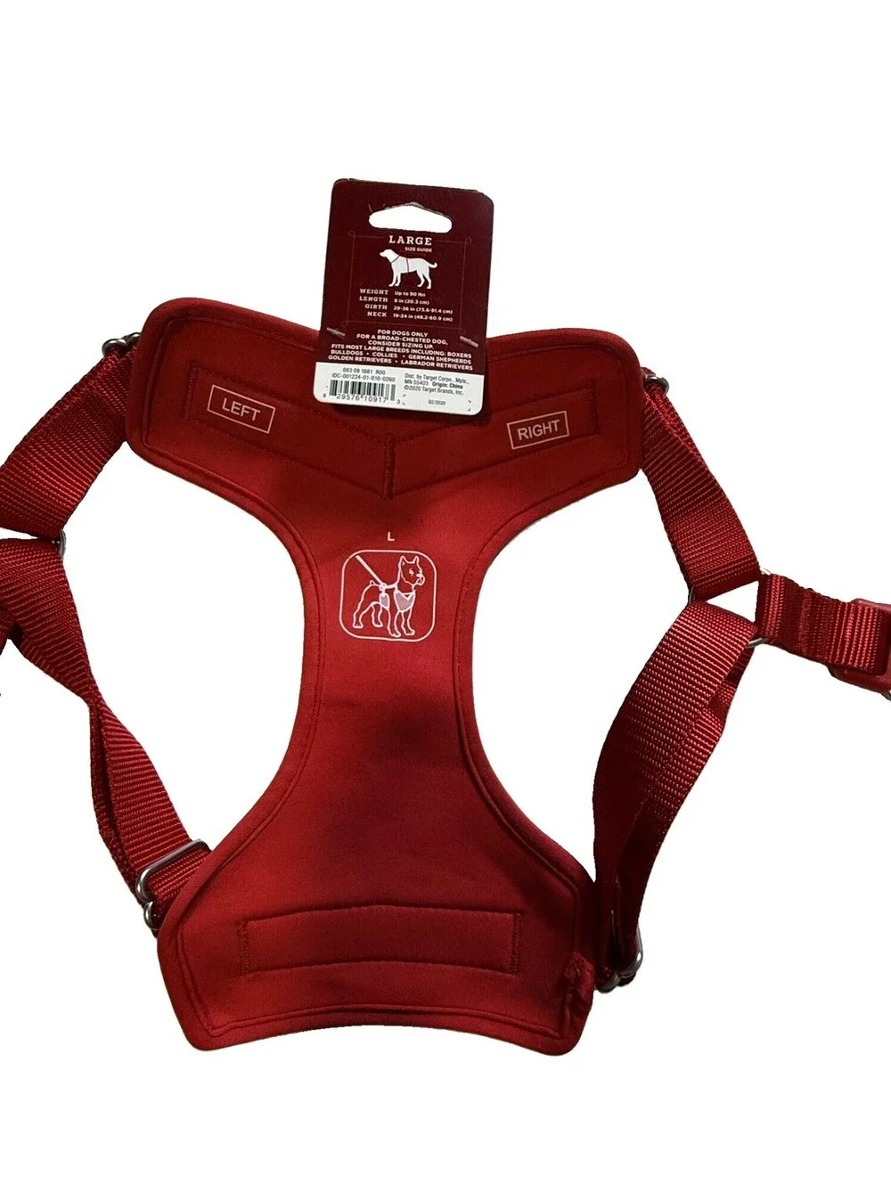 red Dog Harness L New Wondershop Small